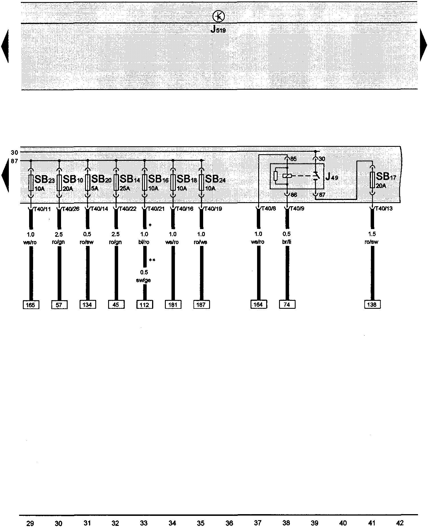 电路图 (1.8 TMotronic BYJ发动机)